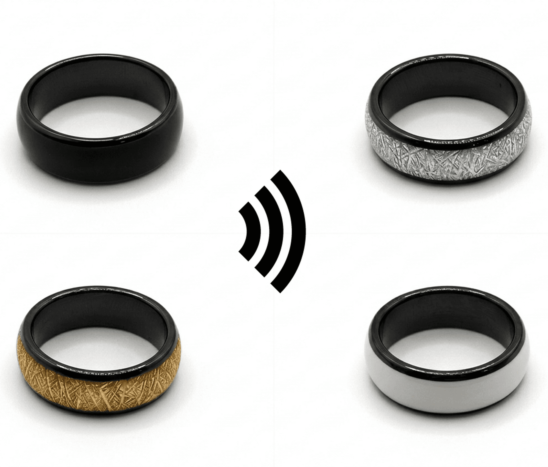 Business Ring Schwarz